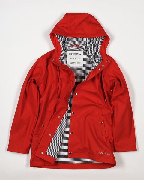 Hoverla Red raincoat XS фото