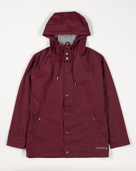 Hoverla Burgundy raincoat XS photo