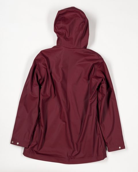 Hoverla Burgundy raincoat XS photo