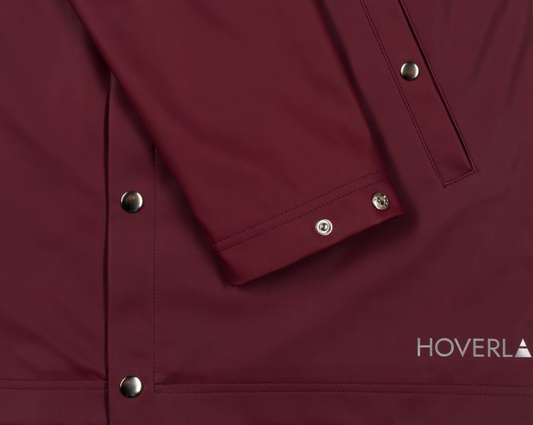 Hoverla Burgundy raincoat XS photo